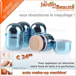 Auto Make-Up Machine MINI-MISS Bleue - 1 unit dans sa pochette style organza