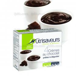 Crme chocolat (individuelle) Nutrisaveurs - 1 coupelle 125g