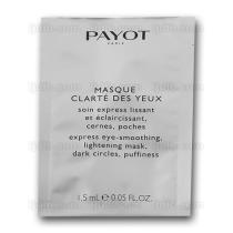 Masque Clarté des Yeux Payot - Soin express lissant et éclaircissant cernes poches - 10 Sachets 1.5ml