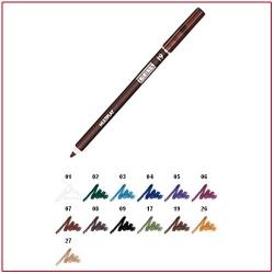 MULTIPLAY - Eye Pencil with Shading Sponge Dark Earth 19 Pupa