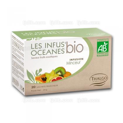 Les InfusOcanes Bio Minceur Thalgo - Saveur fruits exotiques - 1 Bote 20 sachets