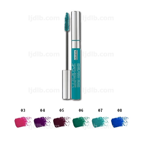 MASCARA COLOR POP Turquoise Fluo n°07 Pupa Pour un effet french fluo