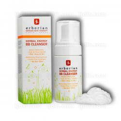 Herbal Energy BB Cleanser Erborian - Mousse nettoyante effet peau de bb - Flacon pompe 90ml