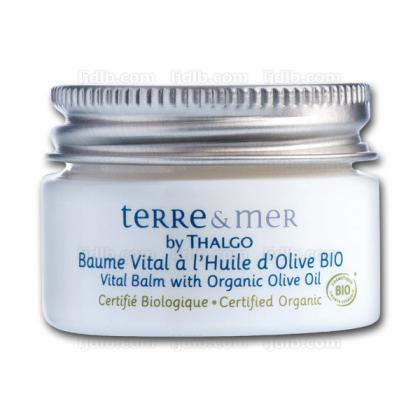 Baume Vital  lHuile dOlive Bio by Thalgo - Terre & Mer - Pot 15ml