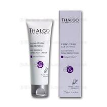 Crème-Ecran Age-Défense SPF50 Thalgo - Visage décolleté très haute protection - Tube 50ml